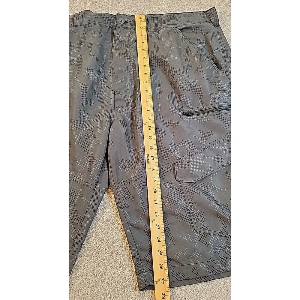 Plugg Cargo Pocket Camouflage Mens Size 46 Polyester Board Swim Shorts Trunks‎